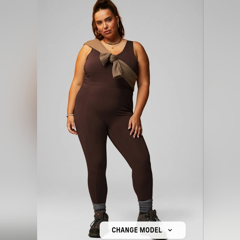 Brown Fabletics Women's Jumpsuit 2X